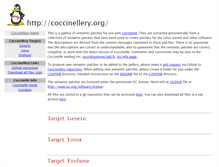 Tablet Screenshot of coccinellery.org
